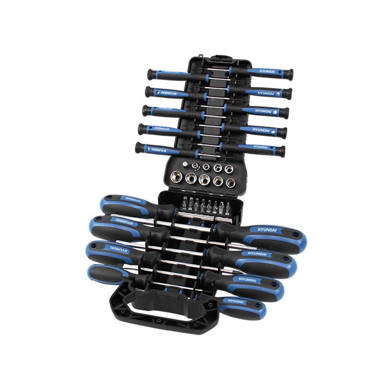 HY-59404 Destornillador y bits 44P