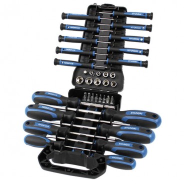 HY-59404 Destornillador y bits 44P