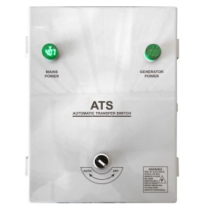 ATS Box para generadores, conmutador eléctrico 3.000 RPM. ATS12-3P