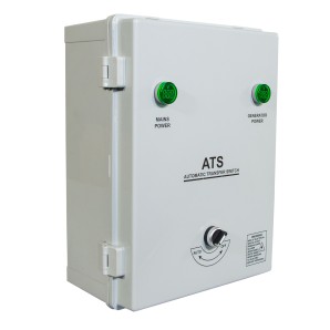 ATS Box para generadores, conmutador eléctrico 3.000 RPM. ATS12-3P