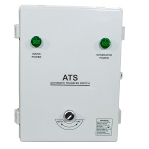 ATS Box para generadores, conmutador eléctrico 3.000 RPM. ATS12-3P